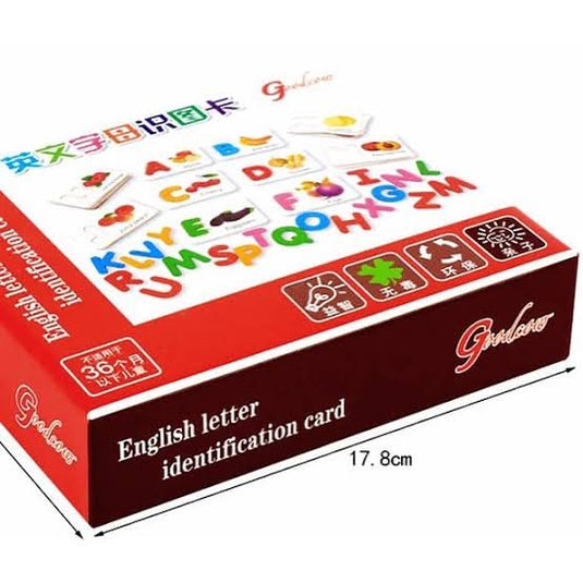 English Letter Identification Cards