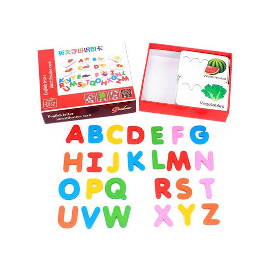 English Letter Identification Cards