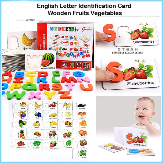 English Letter Identification Cards
