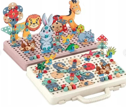 5 in 1 Creative Mosaic Puzzle 334 PCS