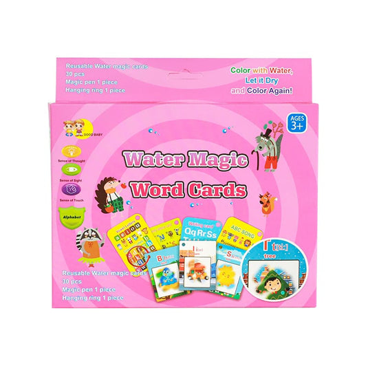 Magic Water Word Cards | Alphabets - 786