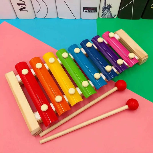 Wooden Hand Knock Xylophone