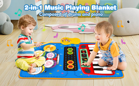 Mini 2 in 1 Piano Music Jam Play Met