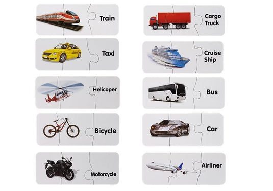 Puzzle Sets Transportation Game