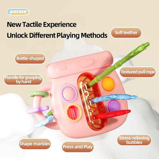 Bottle Shaped Pull String Toy