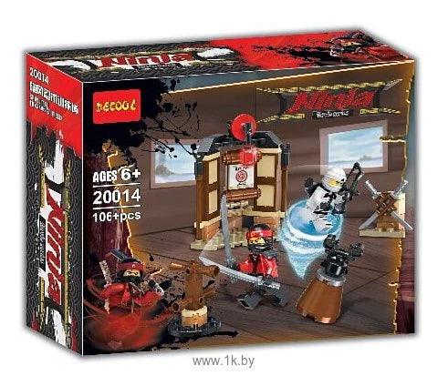Ninja Movie Series Building Bricks 106+ PCS