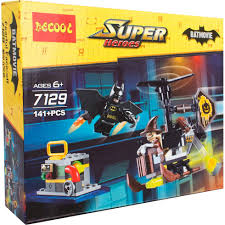 Super Heroes BATMOVIE Building Bricks 141+ PCS