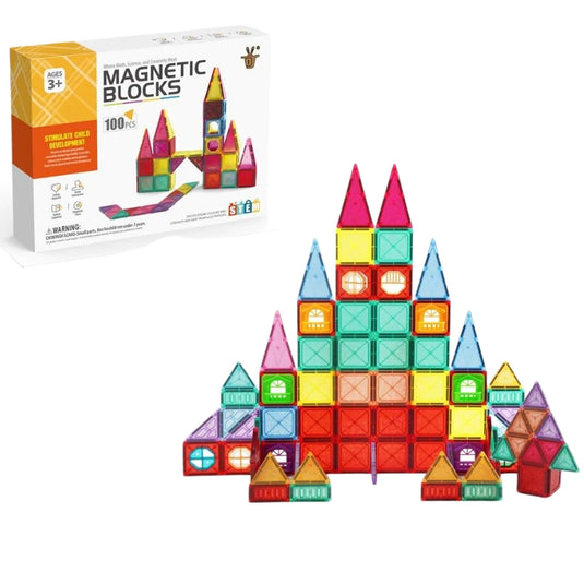 DIY Magnetic Building Blocks 102 PCS