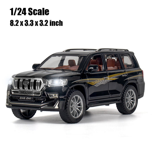 Die Cast Prado Land Cruiser | 1:24 Scale (Black)